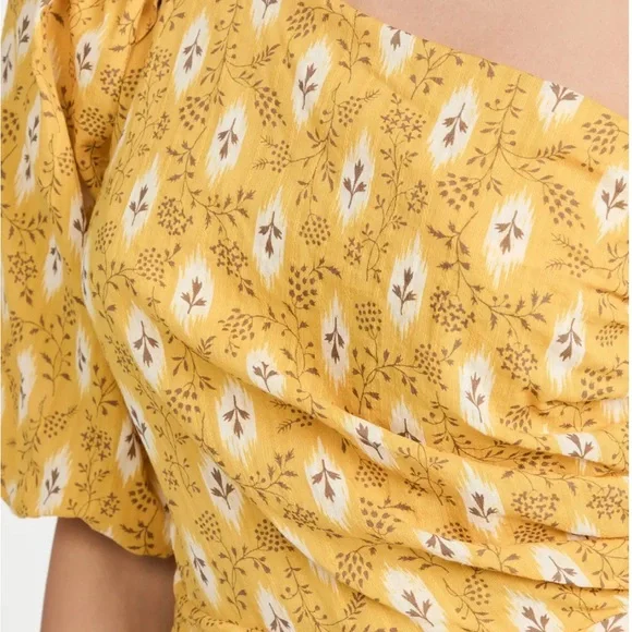 NWT! Veronica Beard Virginia Floral One- Shoulder Maxi Dress - Picture 9 of 10